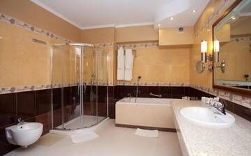 Фото номера Апартаменты с видом на горы Отель Hotel Gołębiewski Karpacz г. Карпач 2