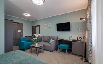Фото номера Двухместный номер с 1 кроватью Отель Artus Resort г. Карпач 9