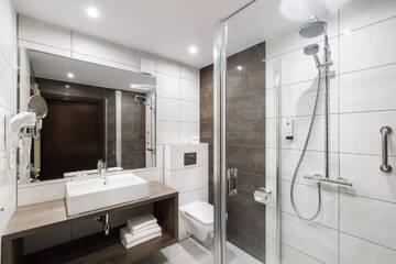 Фото номера Двухместный номер с 1 кроватью или 2 отдельными кроватями Отель Hotel Konradówka г. Карпач 25