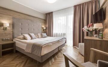 Фото номера Двухместный номер с 1 кроватью или 2 отдельными кроватями Отель Hotel Konradówka г. Карпач 20