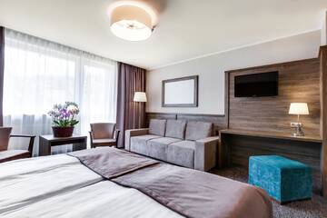 Фото номера Улучшенный двухместный номер с 1 кроватью Отель Hotel Konradówka г. Карпач 4