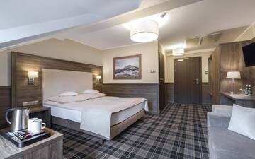 Фото номера Двухместный номер с 1 кроватью или 2 отдельными кроватями Отель Hotel Konradówka г. Карпач 6