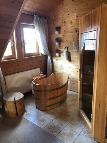Фото номера Улучшенное шале 1 Шале Chaty Świerkowe Wzgórze г. Карпач 24