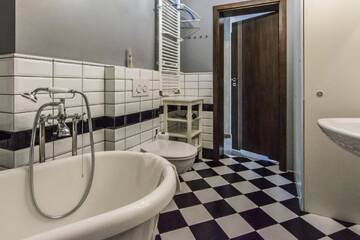 Фото номера Апартаменты с 1 спальней, балконом и сауной Апартаменты Apartamenty hoteLOVE z sauną г. Карпач 10