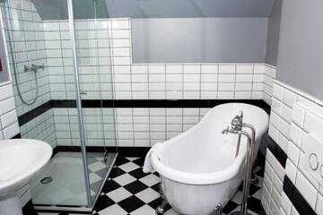 Фото номера Апартаменты с 1 спальней, балконом и сауной Апартаменты Apartamenty hoteLOVE z sauną г. Карпач 11