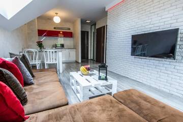 Фото номера Апартаменты с 1 спальней, балконом и сауной Апартаменты Apartamenty hoteLOVE z sauną г. Карпач 9