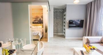 Фото номера Апартаменты с сауной Апартаменты Apartamenty hoteLOVE z sauną przy Strumieniu г. Карпач 9