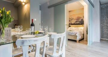 Фото номера Апартаменты с сауной Апартаменты Apartamenty hoteLOVE z sauną przy Strumieniu г. Карпач 31