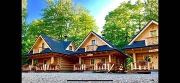 Фото номера Шале с двумя спальнями Шале Góralska Osada Karpacz - Domki Lux г. Карпач 45