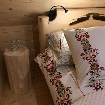 Фото номера Шале с двумя спальнями Шале Góralska Osada Karpacz - Domki Lux г. Карпач 36