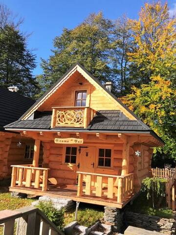 Фото Шале Góralska Osada Karpacz - Domki Lux г. Карпач 3