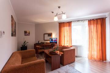 Фото номера Номер-студио (для 2 взрослых) Гостевой дом Pensjonat Śnieżka SPA г. Карпач 3