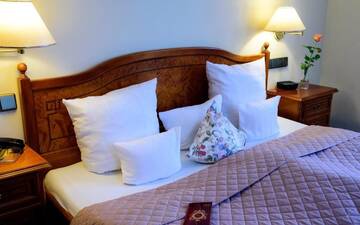 Фото номера Стандартный двухместный номер с 1 кроватью Отель Hotel Rezydencja г. Карпач 9