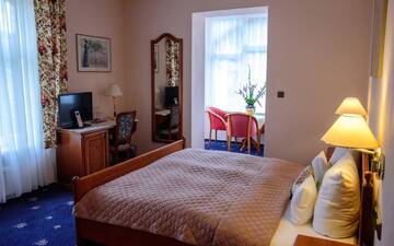 Фото номера Двухместный номер Делюкс с 1 кроватью Отель Hotel Rezydencja г. Карпач 3
